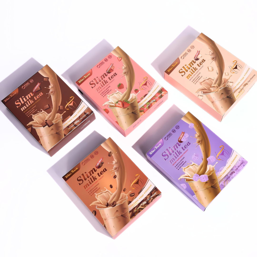 SLIMMING MILK TEA POWDER - 10 BAGS