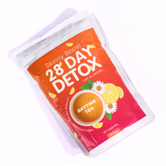 Detox and stomach clearing tea with honey and lemon - 28 BAGS