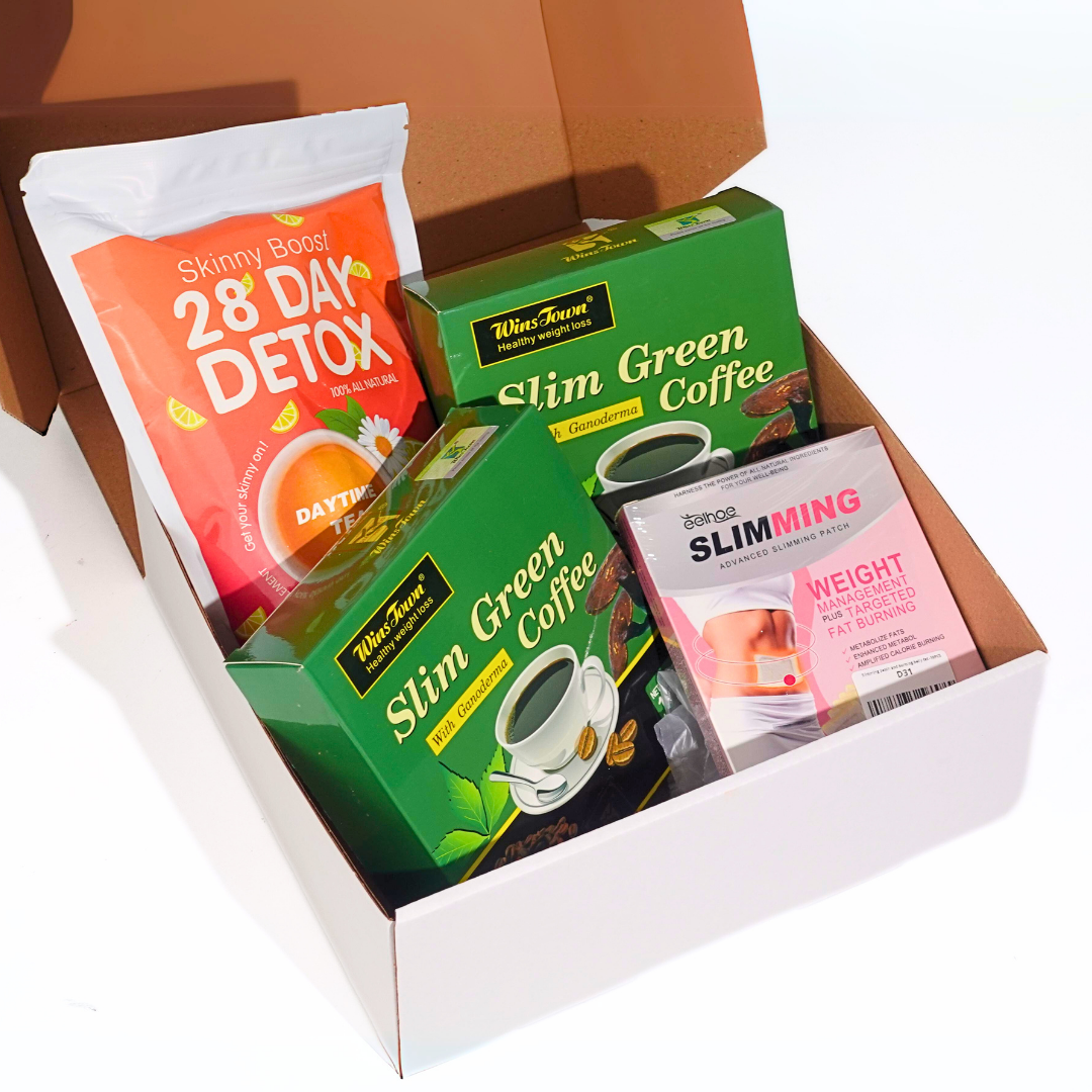 SLIMMING & FAT BURNING BOX - 4 PRODUCTS