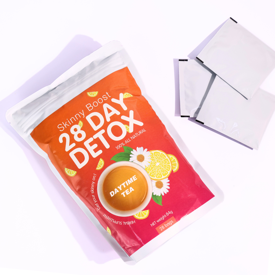 Detox and stomach clearing tea with honey and lemon - 28 BAGS